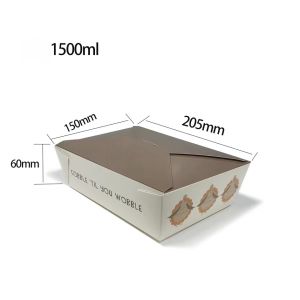 Customized Eco Friendly CMYK/Pantone Custom Food Packaging Boxeses for Fresh