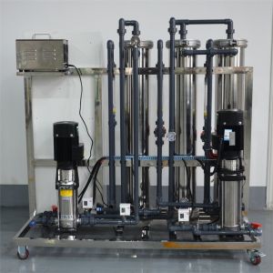 1000LPH Double Pass RO System FRP SUS304 Vessels