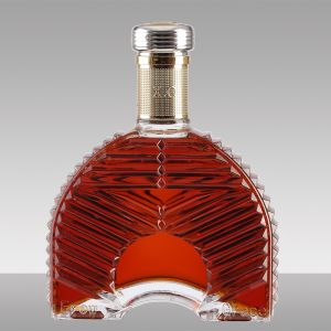 Custom Color 700ml 750ml Brandy Glass Bottle for Wine Connoisseurs and