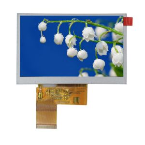 480x272 TFT LCD Module 4.3 Inch 40 PINS IPS Full Viewing Angle RGB Interface