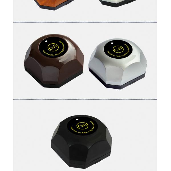 China manufacturer wireless calling equipment with 1 key service caller and touchable display receiver