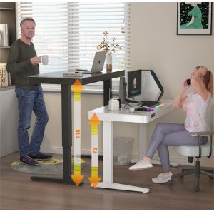 Suppliers Design Commercial Standing Table with Electric Height Adjustment