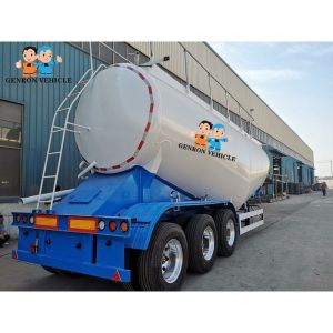 Wholesale Dry Goods Carrier Tri-Axles 50m3 Cement Carrier Trailer from china suppliers