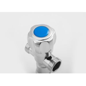 Three Heads Modern Bathroom Faucets Mixer Angle Valve Hardwares For Indoor