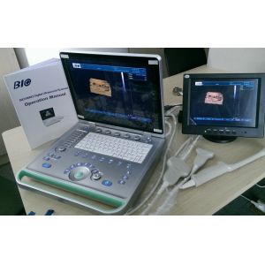 Popular 3D Digital Laptop Veterinary Ultrasound Scanner Lightweight Easy To