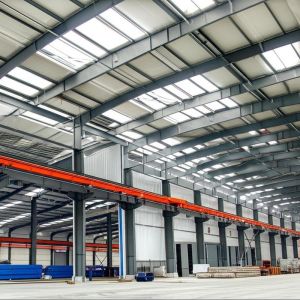 Custom Industrial Steel Structure Fabrication For Hall Workshop Applications