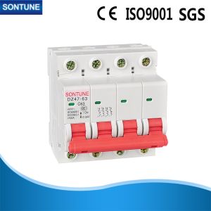 Wholesale DZ47-63 4 Pole MCB In Electrical Circuit Din Rail IEC60898 Standard from china suppliers