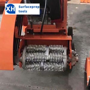 SASE SC10E Industrial Scarifier Drum with Carbide-Tipped Cutters – Concrete