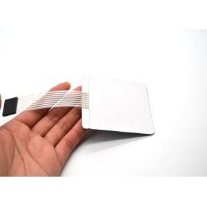 Matte Surface Embossed Tactile Membrane Switch Scratch Resistant Square Shaped