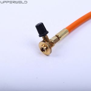 Light Welding and Soldering Double Valve Blow Torch with 80 inch Hose 86*20*3CM