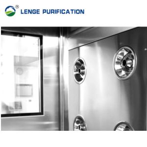 Class D Cleanroom Air Shower HEPA Filter High Velocity Shower Jets For Avoiding