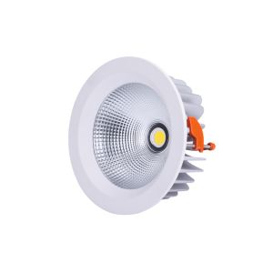 40w COB Led Downlight IP44 8 Inch Cut Out 208mm Dali Dimmable Driver
