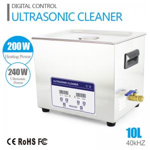 China 10L 240W JP - 040S SUS Ultra Sonic Cleaner With Digital Timer / Heater on sale