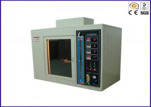 China Plastic Materials UL 94 Test Equipment , Horizontal / Vertical Flammability Tester on sale