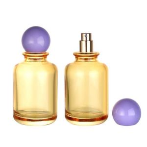 Spray Closure Perfume Bottle Packaging For Perfume In Customized Glass Material