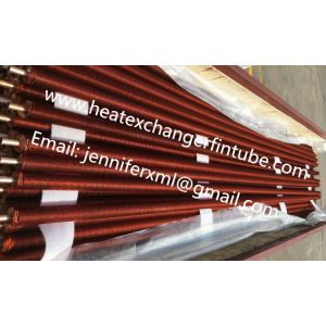 Type L Tension Wrapped Finned Tubes With C12200 Copper Fins And Fins Densities