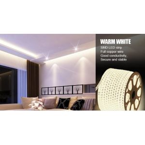 Single Color Led Tape Light Strips Dimmable , 12 Volt 5 Meter Led Sticky Strip