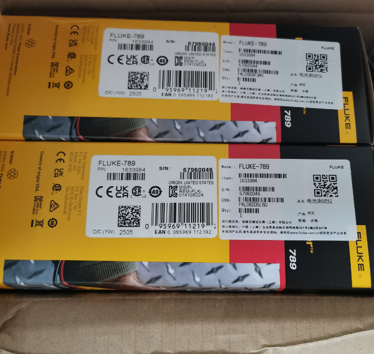 Fluke 789 Digital Process Meter 250 Ohm HART Resistor Tester for Voltage and