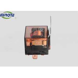 Transparent Color 40 Amp 5 Pin Relay , Automotive Power Relay With Braided Wire