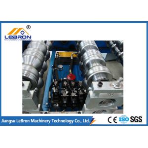 Blue color PLC control system 2018 new type Guardrail Roll Forming Machine made