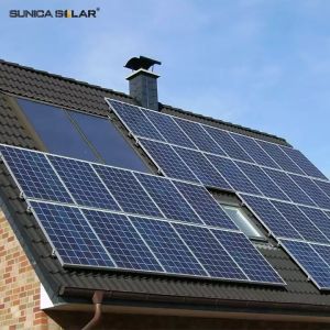 ROHS 45kw Solar Energy PV System 220VAC Hybrid Grid Solar System