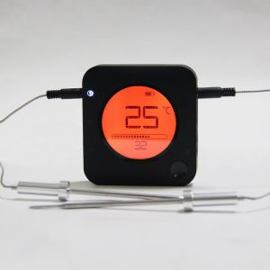 6 Meat Probe Wireless Meat Thermometer For Cooking Smoker BBQ Grill
