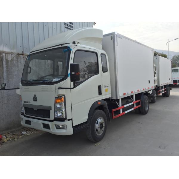 Quality Mini Commercial Truck Refrigerators 8 tons 4x2 for frozen and fresh cargo -18 C for sale