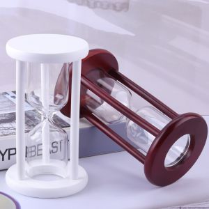 creative decorative ornaments wooden craft gift quicksand bottle funnel timer