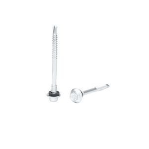 Wholesale Metric Yellow Hexagon Head Double Thread Self Drilling Screws with EPDM Washer from china suppliers