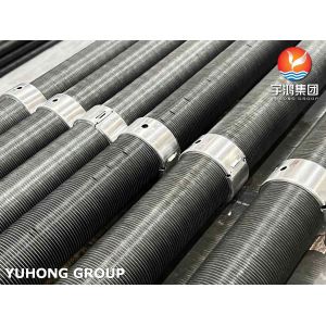 Embedded G Fin Tube , Carbon Steel ASTM A179 With ASTM B209 Al 1050 For Cooling