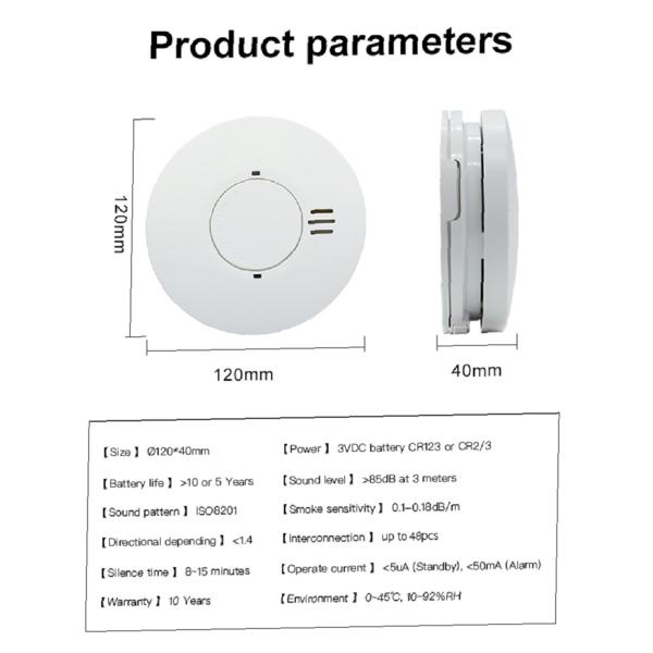 Smart Smoke Detector(SD12WL-E)