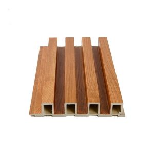 Wholesale Six-Groove WPC Wall Panel Modern Design With Fluted Slat And Nano Effect Surface from china suppliers