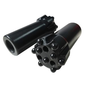 R32 Thread Button Drill Bits with Flushing Holes for Tophammer Drilling