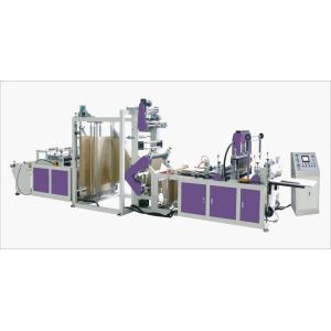 20Pcs - 60Pcs / Min Non Woven T Shirt Bag Making Machine 100mm - 800mm Bag Width