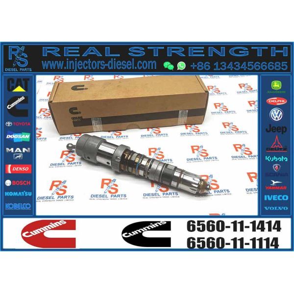 6D170-3 Engine 6560-11-1414 6560-11-1412 4902828 Fuel Injector for Komatsu