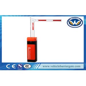 Bi - Direction Passing Road Boom Barrier Gate With Traffic Light Interface