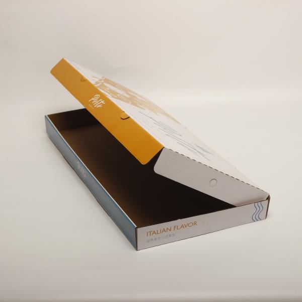 Custom Portable Printed Food Packaging Box , Lightweight Personalised Pizza