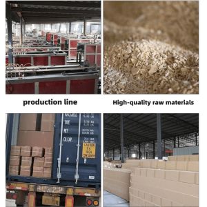 200mm Width WPC Laminated Fluted Flat Wall Solid Panel for Indoor Interior