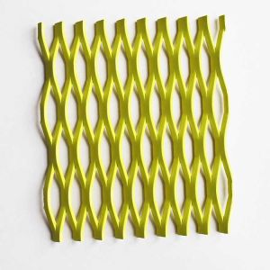 Customized Powder Coating Expanded Aluminum Mesh Wear - Resisting Smooth Surface