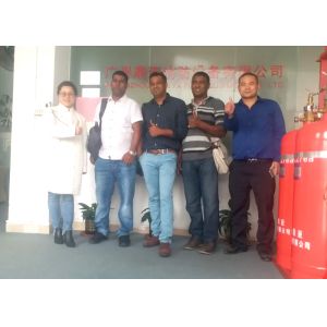 950kg/m3 4.2Mpa CCC 100L FM200 Fire Fighting System