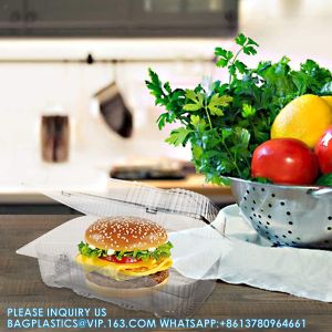 The Bakers Pantry Cake Roll Container Hinged Lid Disposable 9"X 5 Loaf Deep