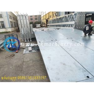 Buy cheap Bailey Bridge Galvanized S460J0 HA+20HB Load Gr65 6m 12m Ramp Extra Width 4.2m from wholesalers