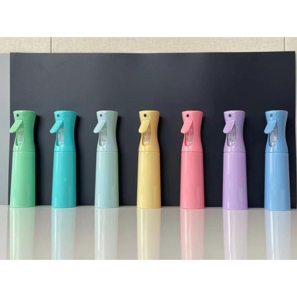 Quality Empty Plastic Refillable Continuous Fine Mist Spray Bottle For Salon 200ml for sale