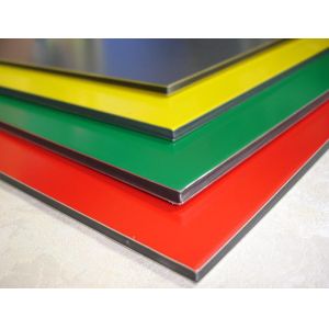 Rectangle Non Toxic 1570mm 0.03mm Alu Composite Panel