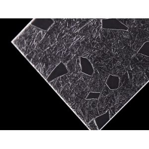 Transparent pattern polystyrene sheets PS embossed sheets prismatic GPPS sheet