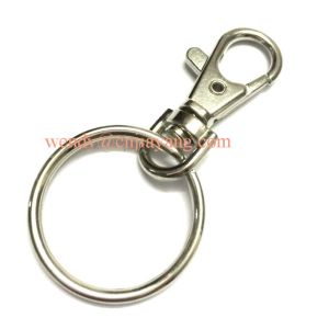 jiayang custom length and types silver flower key chain link with screws