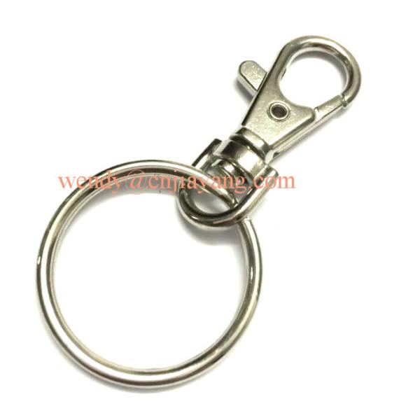jiayang custom length and types silver flower key chain link with screws