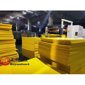 Yellow 1000mmx1200mm Corrugated Plastic Layer Pads
