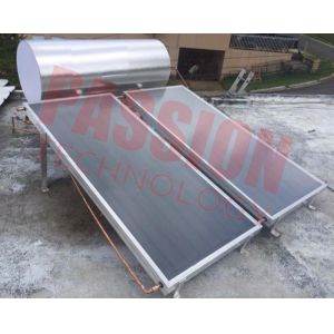 Wholesale 250 L Thermosyphon Blue Titanium Solar Home Heating System With Stainless Steel Bracket from china suppliers