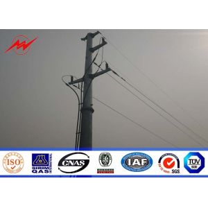 Medium Voltage Utility Power Poles For 69KV Distribution Line